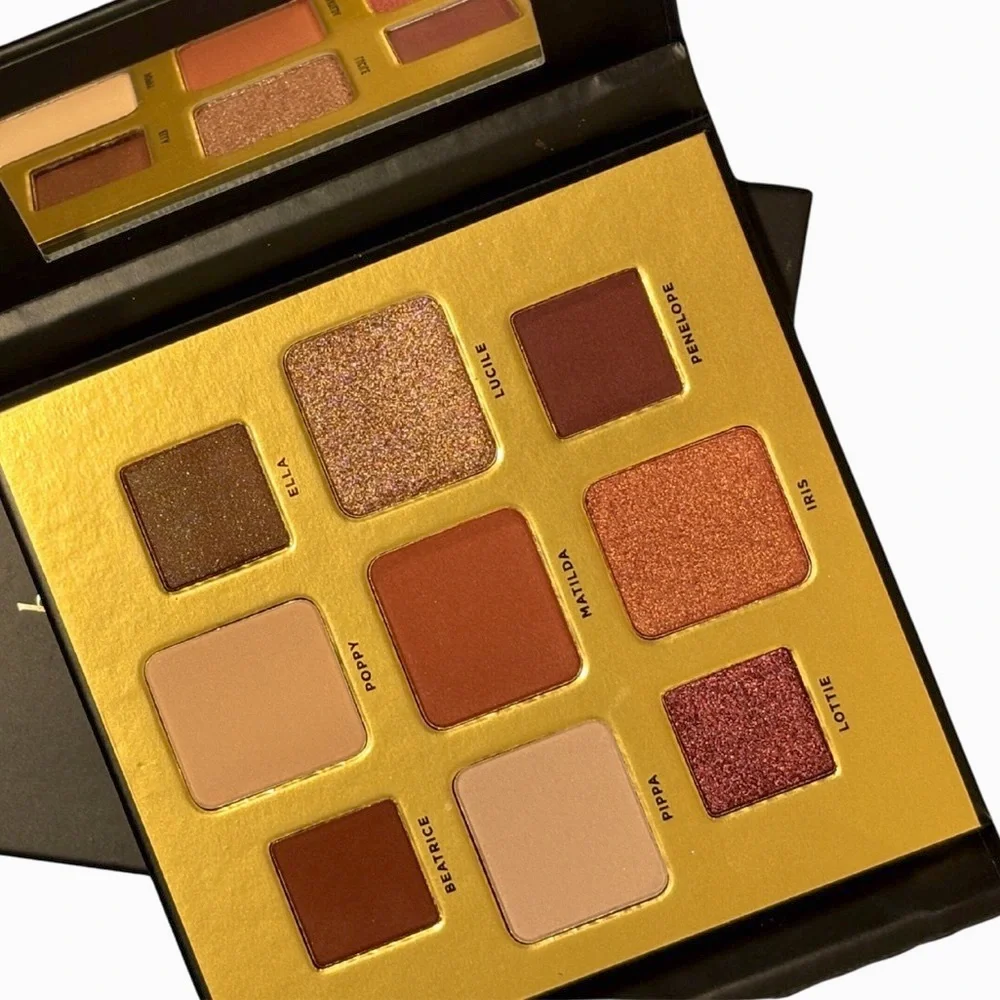 BUTTER LONDON EYESHADOW PALLET Teddy Girl 9 Piece Shimmer Metallic Matte